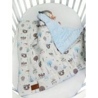 Плед AmaroBaby Растем вместе Индейцы AMARO-62RV-In, 85х95 см