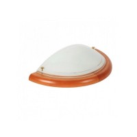 Светильник настенный Kanlux Tiva 1030 1/2Dr/Ml-Ol 70747 1 лампа цвет белый/коричневый