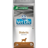 Сухой корм для собак при сахарном диабете FARMINA Vet Life Dog Diabetic 12 кг