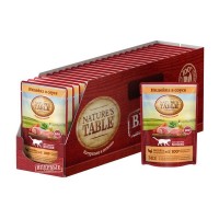 Влажный корм для кошек Nature’s Table Индейка в соусе, 24 шт по 85г