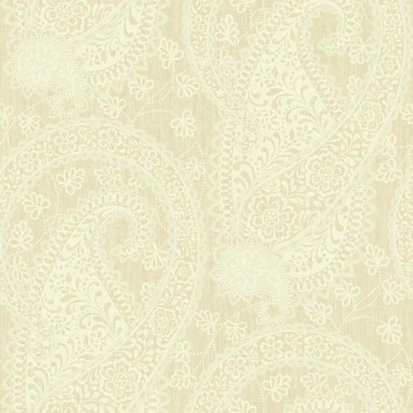 Обои бумажные York Wallcoverings Williamsburg бежевые WM2511 0.52 м