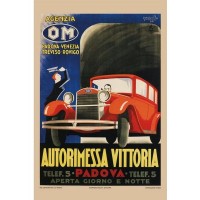 Постер Просто Постер Autorimessa Vittoria 40х50 см