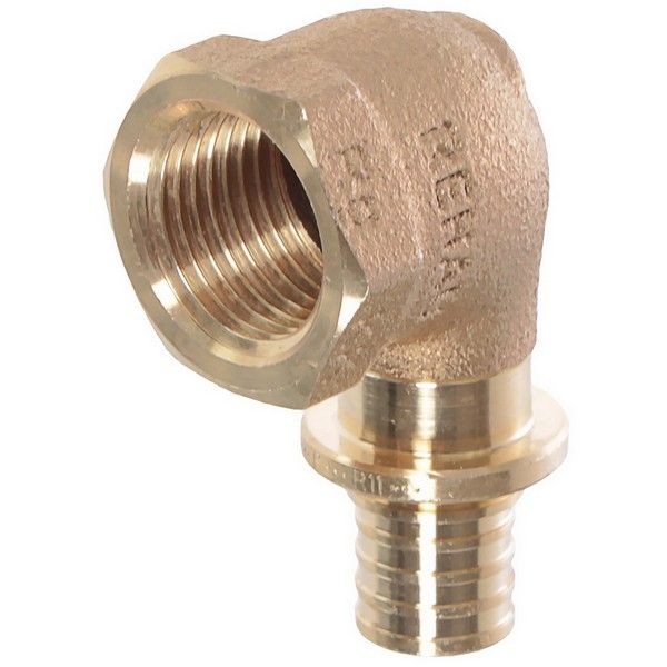 Угольник Rehau RX plus 16 мм х 1/2 "34; внутренняя резьба, бронза 456353