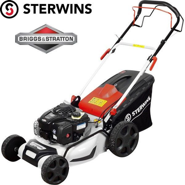 Газонокосилка бензиновая самоходная Sterwins Comfort Briggs&Stratton 2,5 л.с 46 см