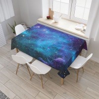 Скатерть Ambesonne Космические дали 120х145 см