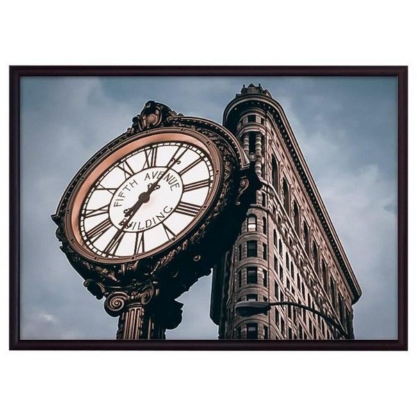 Постер Дом Корлеоне Часы Fifth Avenue 07-0124-30х40, 30х40 см