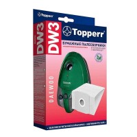 Комплект бумажных мешков для пылесоса Topperr DW 3
