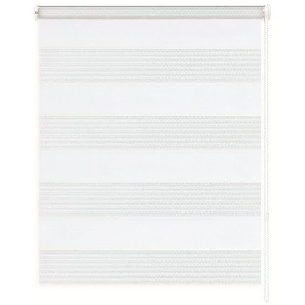 Штора рулонная день-ночь Miamoza Palermo 60x160 см белая