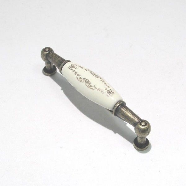 Ручка-скоба Brante BR 35426 96мм. золотой орнамент