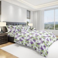Комплект постельного белья двуспальный Amore Mio Purple 18460, бязь