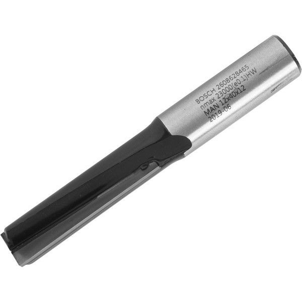 Фреза пазовая прямая Bosch 12x40 мм, хвостовик 12 мм