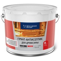 Грунтовка по дереву антисептическая алкидная бесцветная 9 л