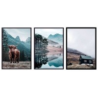 Постер Дом Корлеоне Коллаж Природа №161 08-0444-60х140, 40х60 см