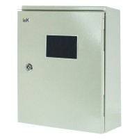 Щит металлический IEK ЩУ 3/1-0 74 У1 на 3 модуля, IP54