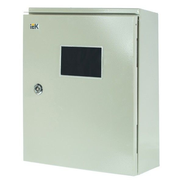 Щит металлический IEK ЩУ 3/1-0 74 У1 на 3 модуля, IP54