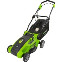 Газонокосилка электрическая Greenworks GLM1240, 1200 Вт, 41 см