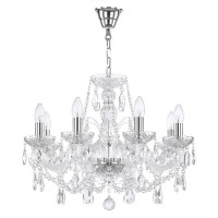 Люстра Bohemia Ivele Crystal 1411 105.8.195.Ni E14 8 ламп 16 м²