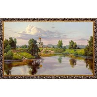 Картина на холсте Русская коллекция Русь, 68х108 см