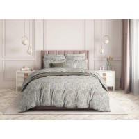 Комплект постельного белья Guten Morgen, Евро 926-2 Lace Beige с нав.70х70 см, перкаль СП-926-2-220-240-70