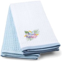 Набор кухонных полотенец TAC Flowers, 2 шт