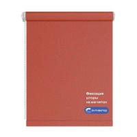 Рулонная штора Evoli 57x160 см, цвет терракотовый