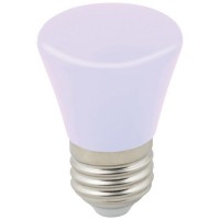 Лампа светодиодная Volpe Decor Color E27 колокольчик Лм 1 Вт изменение цвета rgb