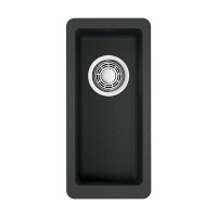 Кухонная мойка OMOIKIRI Kata 20-U-BL 20х42см искусственный гранит/черный