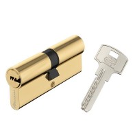 Цилиндр Standers TTAL1-4040GD, 40x40 мм, ключ/ключ, цвет латунь