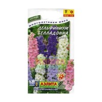 Дельфиниум многолетний «Белладонна» смесь окрасок