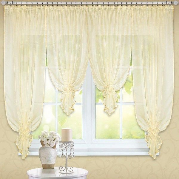 Штора для кухни Nivasan Рошен RSH-16, 170х600 см