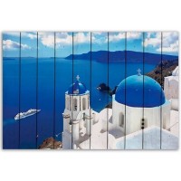 Картина Дом Корлеоне Санторини 40х60 см