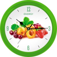 Часы настенные кварцевые ENERGY модель ЕС-112 фрукты