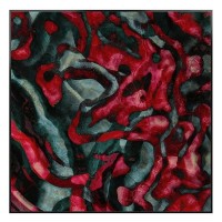 Картина ArtWork Marine Palette Coral Sea, 76х76 см