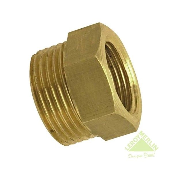 Муфта переходная 1/2 x 3/8 дюйма наружная-внутренняя резьба