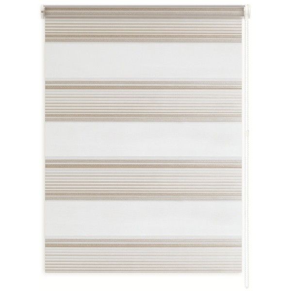 Штора рулонная день-ночь Miamoza Verona 120x160 см белая