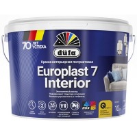 Краска для стен и потолков Europlast 7 Interior цвет белый 10 л