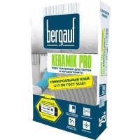 Клей для керамической плитки усиленный Bergauf Keramik Pro 25 кг