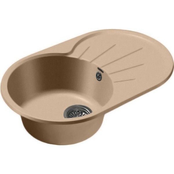 Кухонная мойка GranFest R-750 L RONDOR-750 L топ