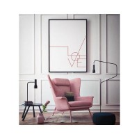 Постер в раме ПростоПостер Love lines 169552344002, 50х70 см