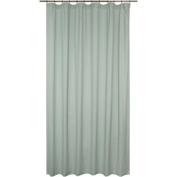 Штора на ленте Louni 200x280 см цвет светло-бирюзовый