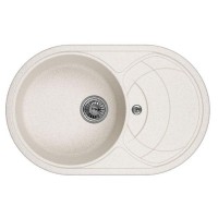 Кухонная мойка GRANULA кварцевая,оборачиваемая GR-7801 775*495 мм пирит.