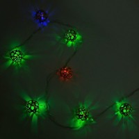 Электрогирлянда комнатная нить «Шары Восточная ночь» 4 м 28 LED мультисвет