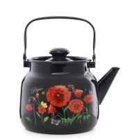 Чайник Эстет Красные маки 3.5 л