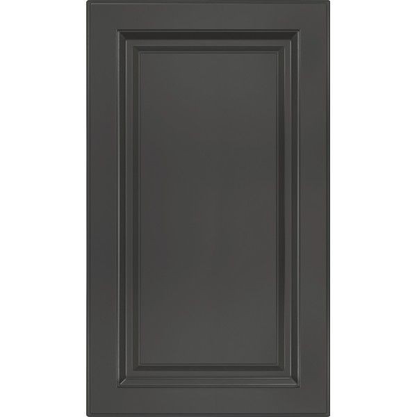 Дверь для шкафа Delinia ID «Мегион» 45x77 см, МДФ, цвет тёмно-серый