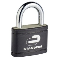Замок навесной Standers 67x50 мм, чугун