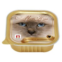 Влажный корм для кошек «MurrKiss», Курочка с потрошками, 100г