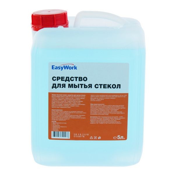Средство для мытья стёкол Easywork 5 л