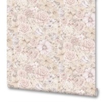 Обои флизелиновые Euro Decor Bagatelle бежевые 1.06 м 1110-00