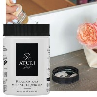 Краска для мебели меловая Aturi цвет белоснежный 0.55 л