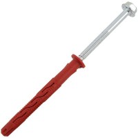 Дюбель фасадный Hilti HRD-H, 10x100 мм, нейлон/оцинкованная сталь, 20 шт.